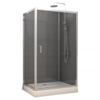 Душевой уголок New Trendy Varia 120x80 D-0058A/D-0043B картинка