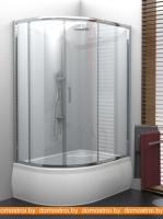 Душевой уголок NEW TRENDY Varia 100x80 (графит стекло) картинка