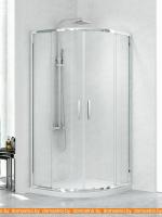 Душевой уголок NEW TRENDY New Praktic 2Д 80x80 K-0301 картинка