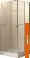 Душевой уголок BelBagno UNO-195-AH-2-100/80-C-Cr (прозрачное стекло) картинка