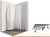 Душевой уголок Ambassador Set 12011112L-ST9 картинка