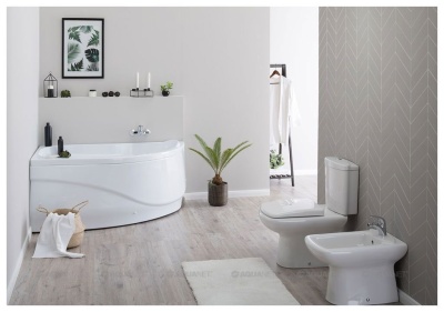 Лицевая панель для ванны Aquanet Graciosa 150x90 L фотография
