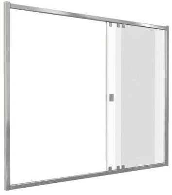 Боковая часть шторки на ванну GoodDoor SCREEN SP-80-G-CH 80x140 фотография