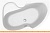 Ванны Bonito Home Atria 150x105L (с ножками) картинка
