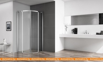 Душевой уголок BelBagno Acqua-R-2-90-C-Cr (прозрачное стекло) фотография