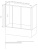 Шторка на ванну GoodDoor SCREEN WTW-130-G-CH 130x140 фотография