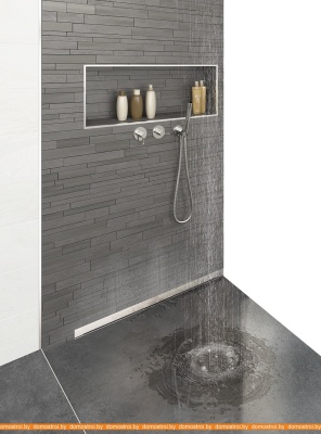 Душевой трап Berges Wasserhaus Wall 600 (матовый хром) фотография
