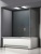Боковая часть шторки на ванну GoodDoor SCREEN SP-80-C-CH 80x140 фотография