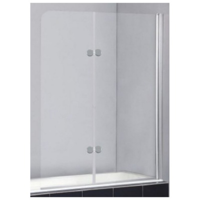 Шторка для ванной BelBagno SELA-V-21-120/140-C-Cr прозрачное стекло 120x140 фотография