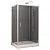 Душевой уголок New Trendy Varia 120x80 D-0058A/D-0043B картинка