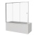 Шторка на ванну GoodDoor SCREEN WTW-150-C-CH 150x140 фотография Шторка на ванну GoodDoor SCREEN WTW-150-C-CH 150x140 фотография