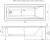 Акриловая ванна Aquanet Bright 180x70 фотография