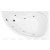 Акриловая ванна Aquanet Maldiva R 150x90 фотография Акриловая ванна Aquanet Maldiva R 150x90 фотография