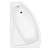 Акриловая ванна Besco Rima 160x100 L картинка