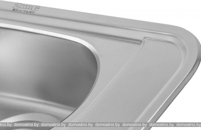Кухонная мойка ZorG ZCL 5849-2 (микродекор) фотография