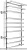 Полотенцесушитель ZorG Platinum Plus 100x50 L500 (БП) картинка