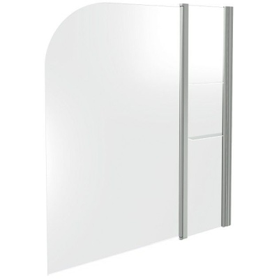 Шторка на ванну GoodDoor SCREEN HS-100-C-CH 100x140 фотография
