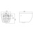 Подвесной унитаз BelBagno Sfera-R [BB513CH + BB209SC] с сиденьем фотография